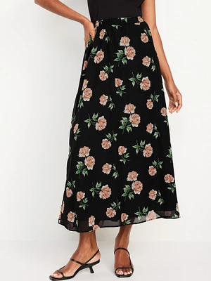 Chiffon Maxi Skirt