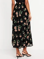 Chiffon Maxi Skirt