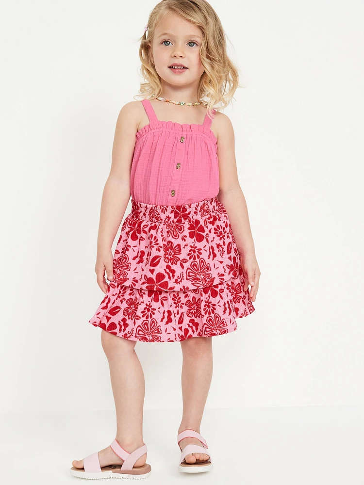 Tiered Skort for Toddler Girls