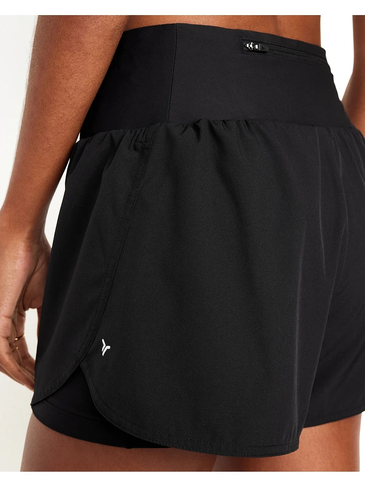 2-in-1 Run Shorts -- 2-inch inseam