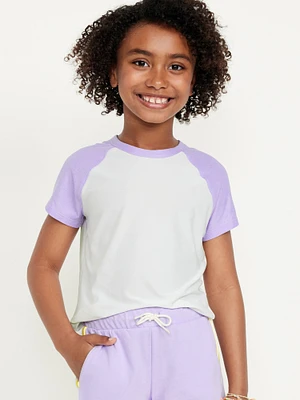 Cloud 94 Soft Raglan-Sleeve T-Shirt for Girls