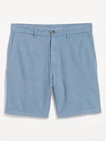 Rotation Chino Linen-Blend Shorts -- 8-inch inseam