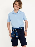 School Uniform Jersey Polo Shirt for Boys