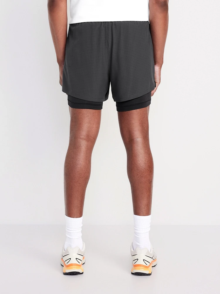 2-in-1 Trail Shorts -- 4-inch inseam