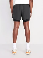 2-in-1 Trail Shorts -- 4-inch inseam