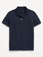 School Uniform Pique Polo Shirt for Boys