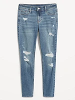 Mid-Rise Rockstar Super-Skinny Jeans