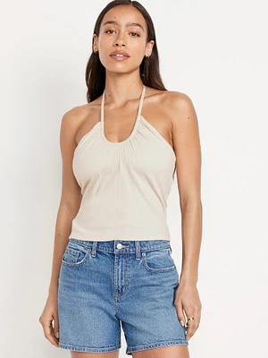 Fitted Halter Top