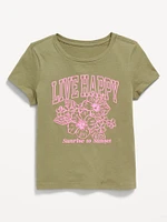 Short-Sleeve Graphic T-Shirt for Girls