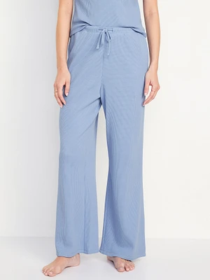 Mid-Rise Waffle Lounge Pant