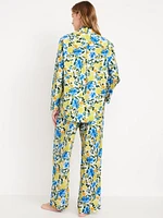 Poplin Pajama Pant Set