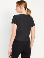 CloudMotion Twist-Front T-Shirt