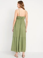 Tiered Maxi Swing Dress