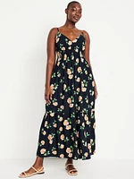 Tiered Maxi Swing Dress