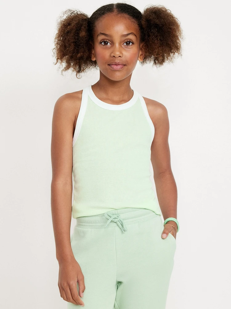 UltraLite Rib-Knit Performance Tank for Girls