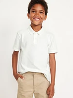 School Uniform Pique Polo Shirt for Boys