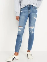 Mid-Rise Rockstar Super-Skinny Jeans