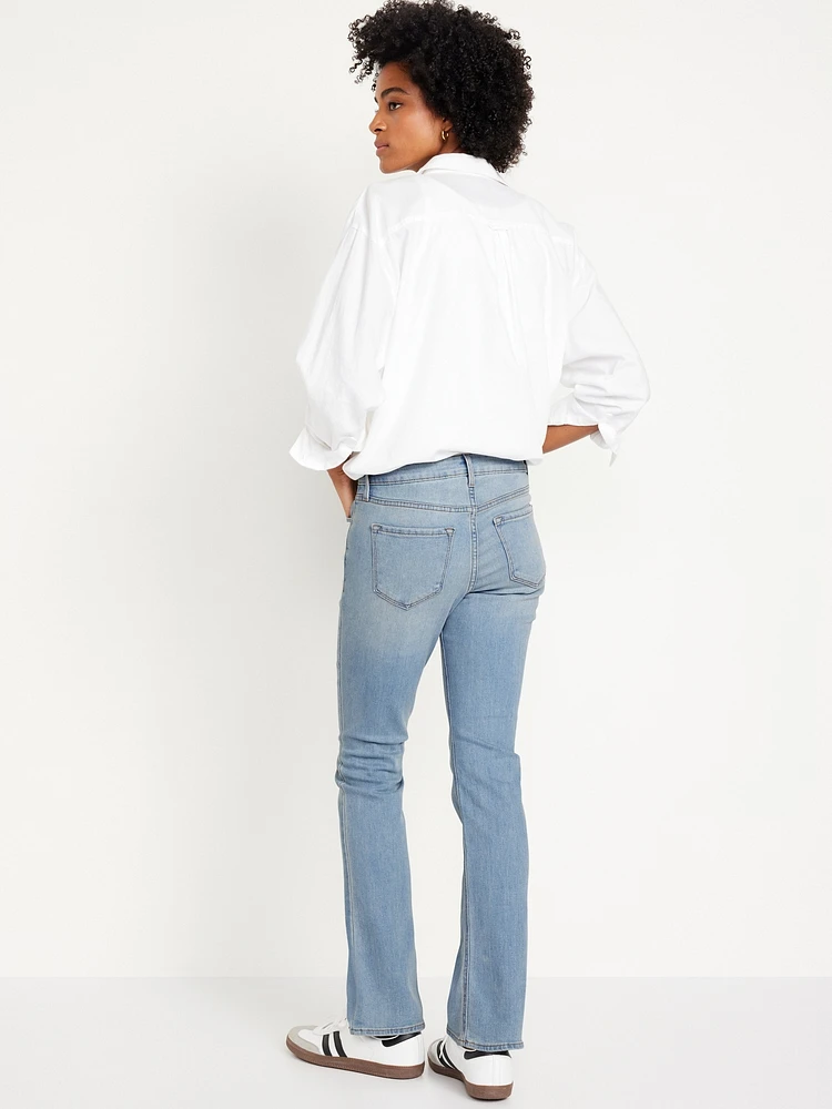 Mid-Rise Wow Boot-Cut Jeans