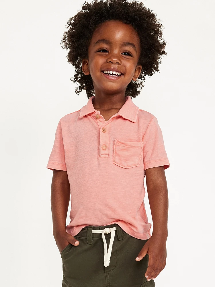 Short-Sleeve Polo Shirt for Toddler Boys