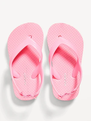 Flip-Flop Sandals for Toddler Girls (Partially Plant-Based