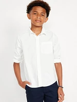 Lightweight Oxford Uniform Shirt for Boys