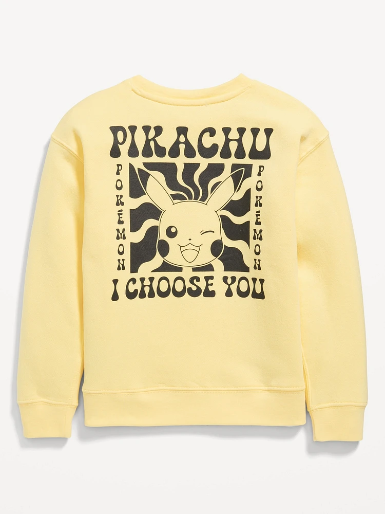 Pokémon™ Gender-Neutral Crew-Neck Sweatshirt for Kids