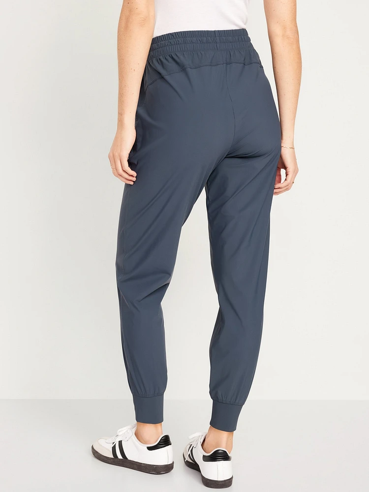 High-Waisted SleekTech Joggers