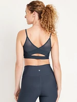 Light Support PowerSoft Mesh-Back Sports Bra