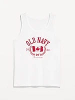 Matching Canada Logo Graphic Tank Top