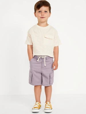 Oversized Flap-Pocket T-Shirt for Toddler Boys