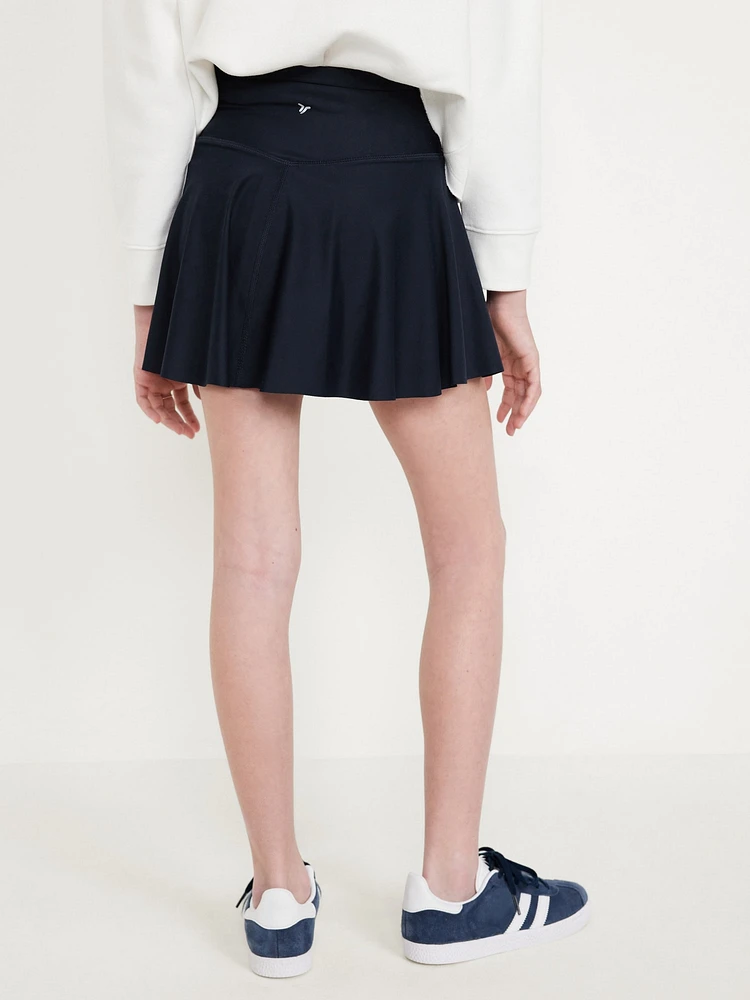 High-Waisted PowerSoft Skort for Girls