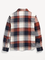 Soft-Brushed Flannel Pocket Shirt for Boys