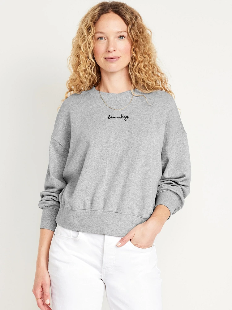 French Terry Sweatshirt