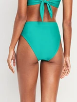 Extra High-Waisted French-Cut Swim Bottoms