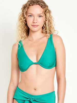 Underwire Bikini Swim Top