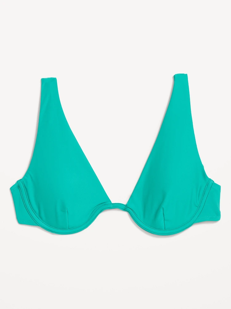 Underwire Bikini Swim Top