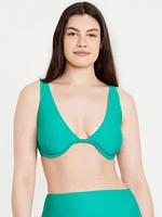 Underwire Bikini Swim Top