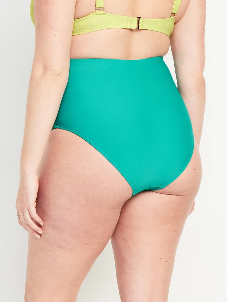 Culotte de baignade maternité à taille haute