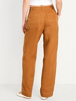 High-Waisted Utility Pants