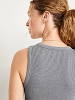 Fitted Seamless Ribbed Tank Top