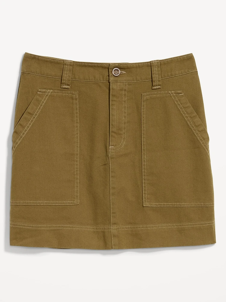 Utility Mini Skirt