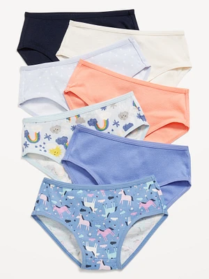 Patterned Underwear 7-Pack for Toddler Girls