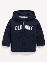 Logo-Graphic Zip Hoodie for Baby