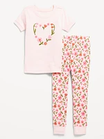 Snug-Fit Pajama Set for Toddler & Baby