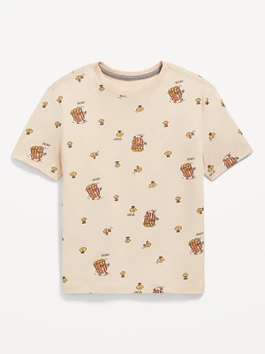 Softest Printed Crew-Neck T-Shirt for Boys