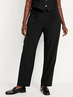 High-Waisted Billie Straight Trouser