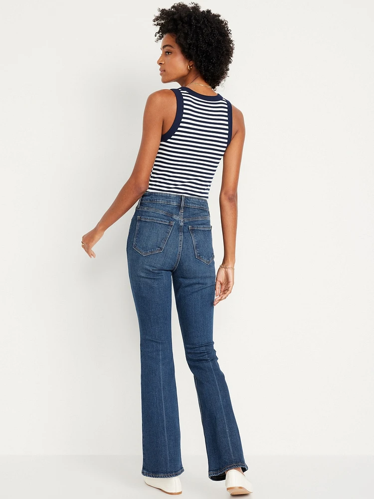 Extra High-Waisted Flare Jeans