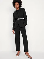 High-Waisted Billie Straight Trouser