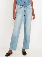 High-Waisted Wow Loose Jeans