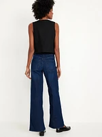 High-Waisted Wow Wide-Leg Jeans